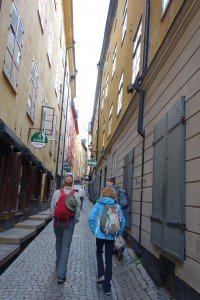 Narrow lanes in Old Town
