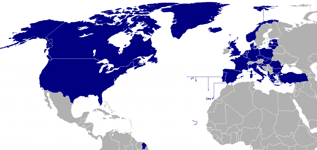 NATO Pact countries 